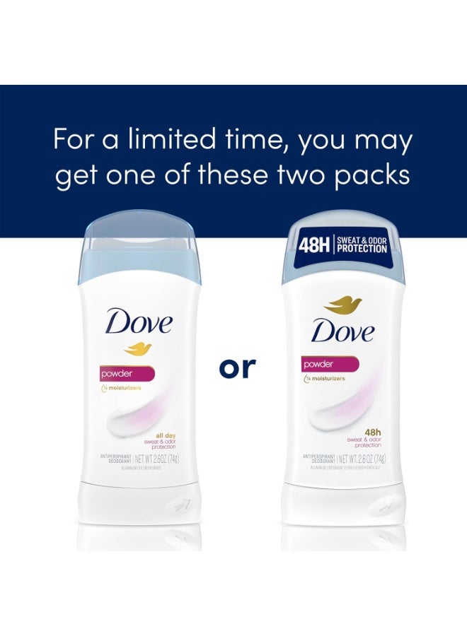 Dove Powder Invisible Solid Anti-Perspirant Deodorant 2.6 oz,74g - Image 4